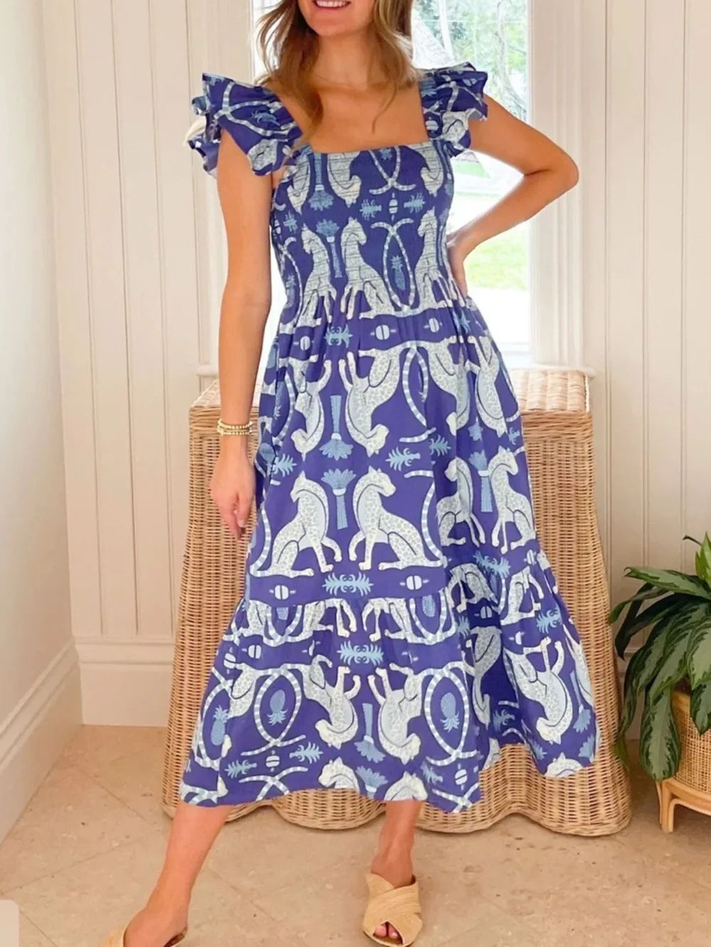 SHERIDAN FRENCH Charlotte Dress Lapis Prowess
AH5